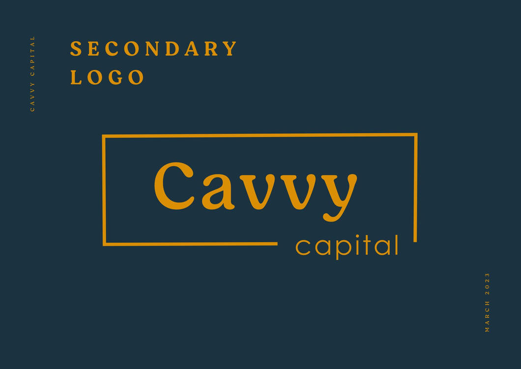 Cavvy Capital branding